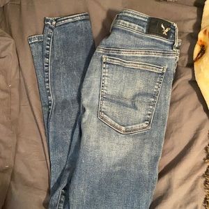 American eagle stretch hi rise jegging skinny leg